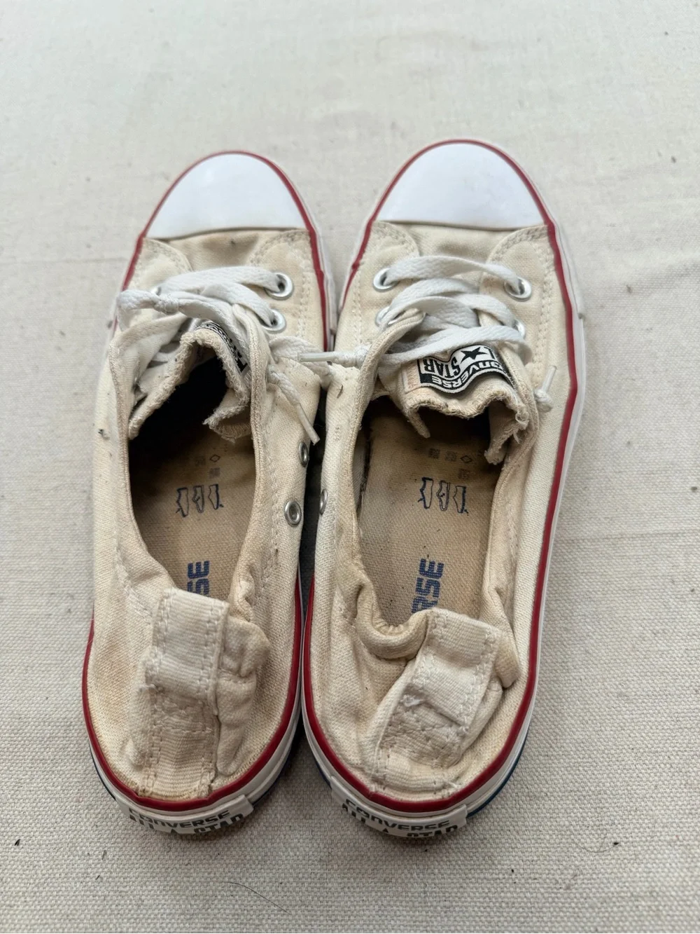 Converse shoreline white